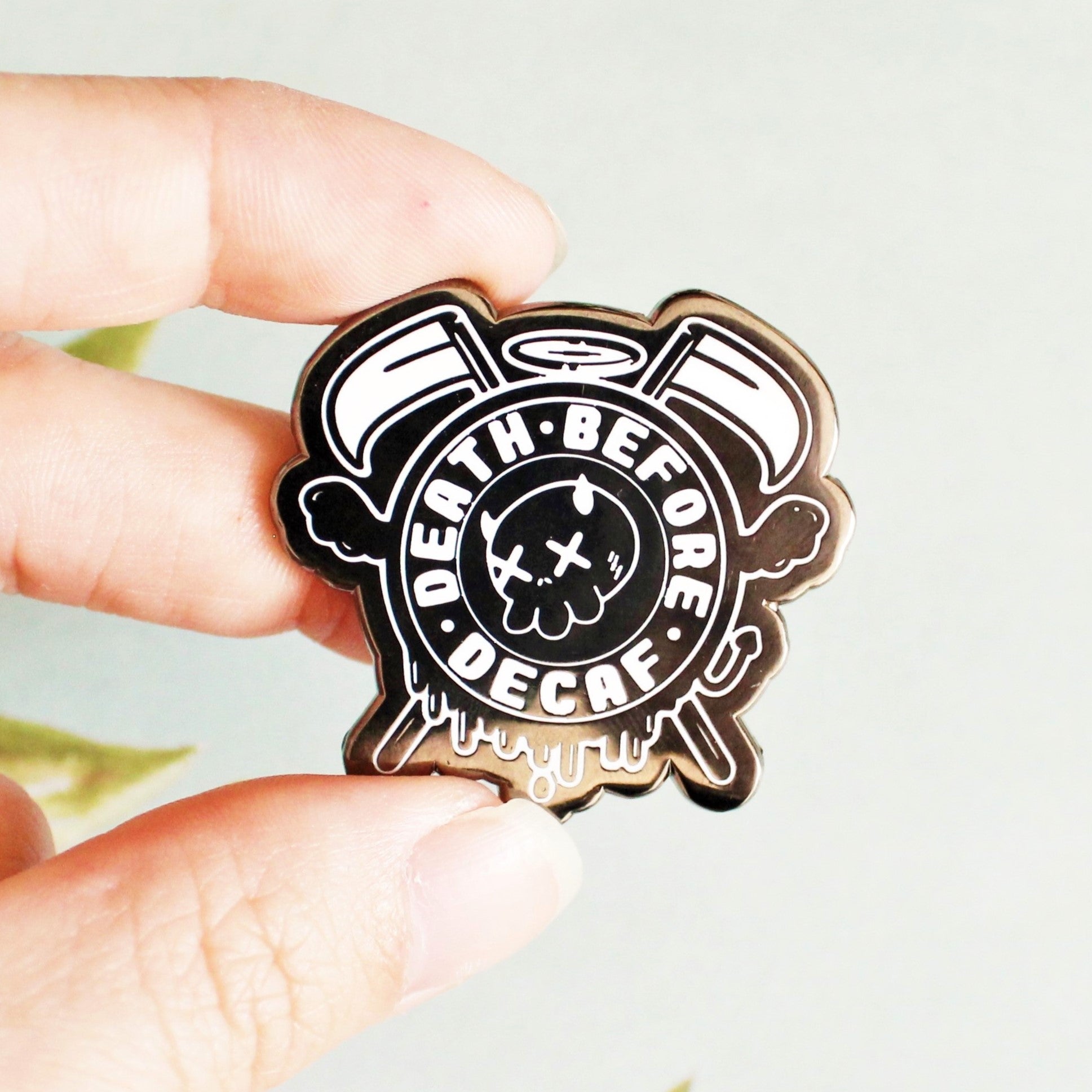 Dead Inside Enamel Pins Brooches Metal Pins Lapel Pins