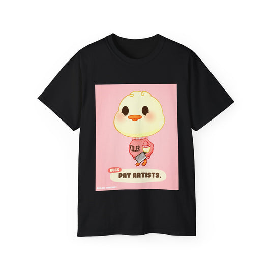 Pay Artists Unisex Ultra Cotton Tee.